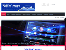 Tablet Screenshot of mobileconceptschicago.com